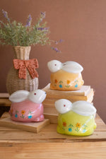 glass Easter decor