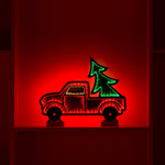 Acrylic Truck and Tree Infinity Light – 16