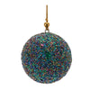 Melrose Rainbow Beaded Ball Ornament (Set of 12)