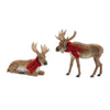 Holiday Moose Tabletop Decor Set
