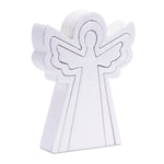 Melrose Wood Angel Nesting Display (Set of 2)