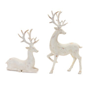 Melrose Gold Brushed Deer Figurine (Set of 2)