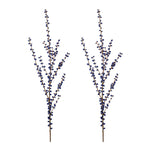 Ilex Blue Berry Spray 43.5 Inch Plastic Seasonal Holiday Decor Set by Melrose