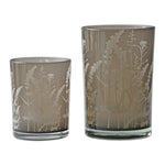 Melrose Wildflower Glass Candle Holder (Set of2)