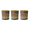 Melrose Pampas Grass Candle Holder (Set of 3)