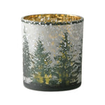 pine tree votive holder