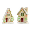 Melrose Frosted Gingerbread House (Set of 2)