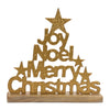 Melrose Christmas Sentiment Tree Sign 10"L