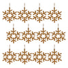 gold snowflake ornament