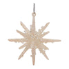 Melrose Frosted Glass Star Ornament (Set of 6)