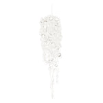 Melrose Glittered Icicle Drop Ornament (Set of 12)