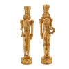 Melrose Gold Holiday Nutcracker Statue (Set of 2)