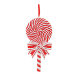 Melrose Clay Dough Peppermint Candy Ornament (Set of 12)