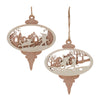 Melrose Cut-Out Wood Winter Sport Ornament (Set of 12)