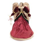 Melrose Feathered Angel Tree Topper 17.75"H