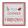 Milk and Cookies Christmas Wall Sign