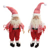 Melrose Plush Peppermint Santa Elf (Set of 2)