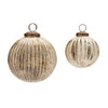 Melrose Distressed Glass Ball Ornament (Set of 12)