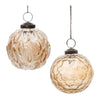 Melrose Geometric Glass Ball Ornament (Set of 6)