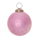 Melrose Pink Soda Lime Glass Ball Ornament (Set of 6)