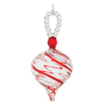 Melrose Swirled Glass Drop Ornament (Set of 6)