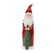 Holiday Carved Santa Figures – Indoor Christmas Display