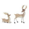 Melrose Mini Glittered Holiday Deer Figurine (Set of 6)