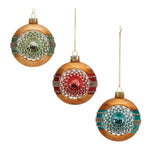 Melrose Glass Reflector Ball Ornament (Set of 12)