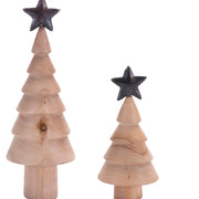 Farmhouse Christmas Wood Tree Set
