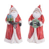 Terracotta Santa Figurine Set – 8.5" Holiday Décor