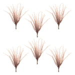 Grass Plume Bundle Set – Set of 6, 19"H Autumn & Thanksgiving Decorative Grass by Melrose