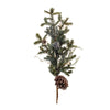 Artificial Pine Spray with Pinecones – Set of 4