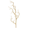 Melrose Glittered Gold Twig Branch (Set of 6)