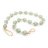 Melrose Green Glass and Wood Bead Garland (Set of 2)