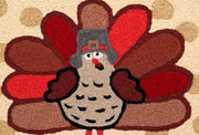 Fall Harvest Welcome Mat – Jellybean Give Thanks Happily Rug