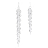 Melrose Dripping Glass Icicle Drop Ornament (Set of 12)