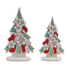 Frosted Cookie Christmas Trees – Set of 2