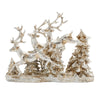 Melrose Woodland Deer and Trees Display 15.5"L