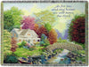 Autumn Tranquility Tapestry Throw – 50x60 Faith Blanket with BOE Verse
