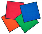 Carpets for Kids Mini Go Squares Seating Classroom Rug, Set of 12
