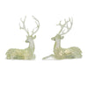 Melrose LED Lighted Sage Green Deer (Set of 2)