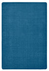 Carpets for Kids New Mt St Helens Solids Collection Classrom Rug, Marine Blue, 7' 6" x 12", Rectangle