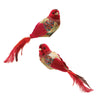 Melrose Jeweled Tapestry Bird Clip (Set of 4)