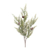 Melrose Icy Pine Spray with Pinecones (Set of 6)