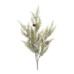Melrose Icy Pine Spray with Pinecones (Set of 6)