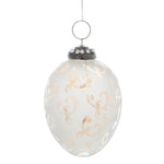 Melrose Ornate Glass Egg Ornament (Set of 6)