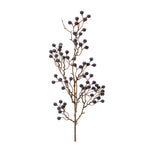 Melrose Blue Berry Twig Branch (Set of 6)