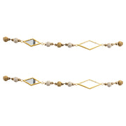 Melrose Glass Beaded String Garland (Set of 2)