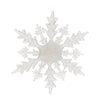 Melrose Frosted Snowflake Ornament (Set of 12)