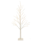 LED Glitter Twig Tree – 48" Modern Holiday Decoration by Melrose